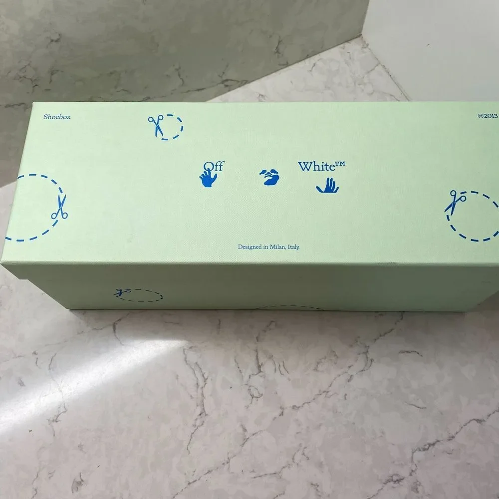 Off-White Slider‎ Cardboard Empty Storage Shoes Box